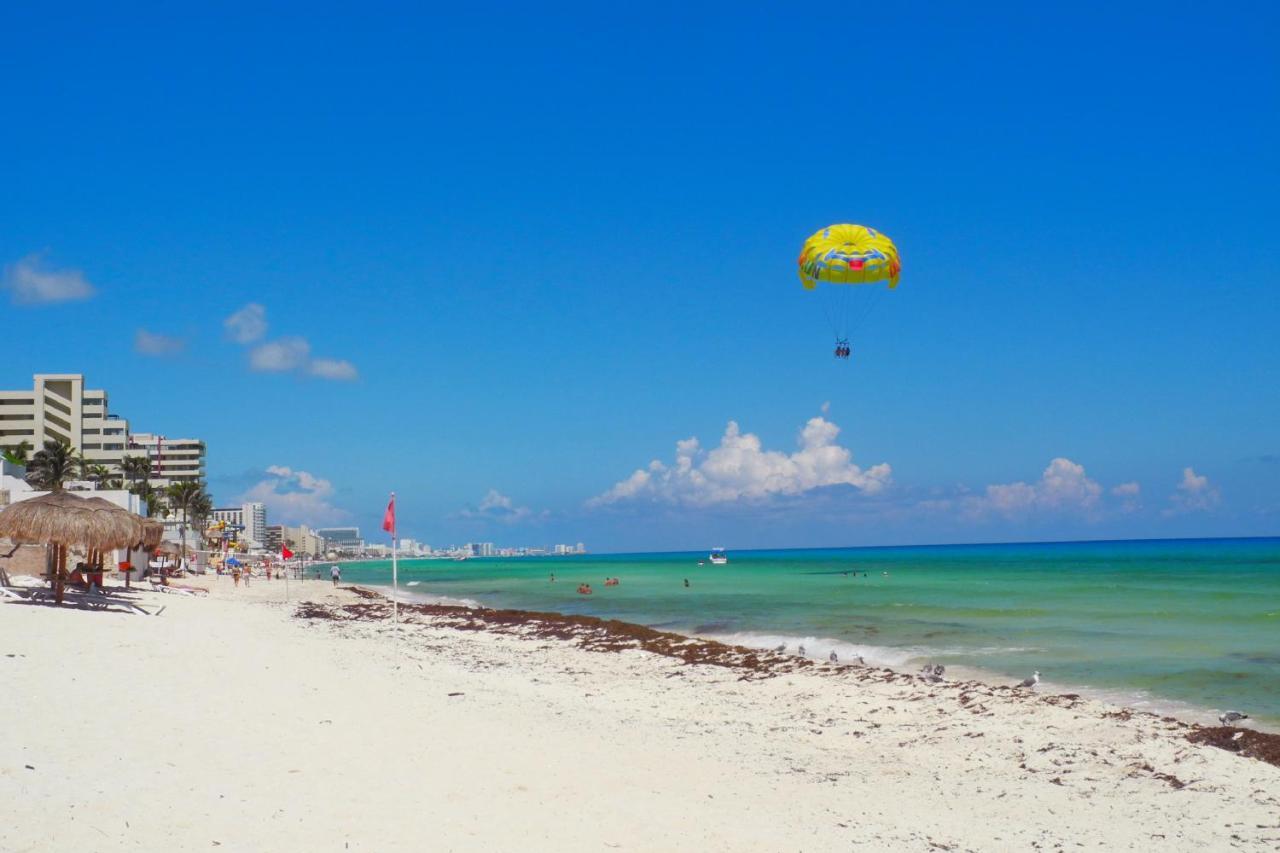 Renovated Studio In Cancun Beach At The Hotel Zone Buitenkant foto